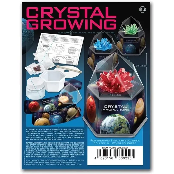 4M Industrial Development Ltd. - Hodowla Kryształów czerwone - zdjęcie 3