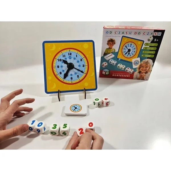 MULTIGRA - Od czasu do czasu Zegar edukacyjny Montessori (623226) - zdjęcie 2