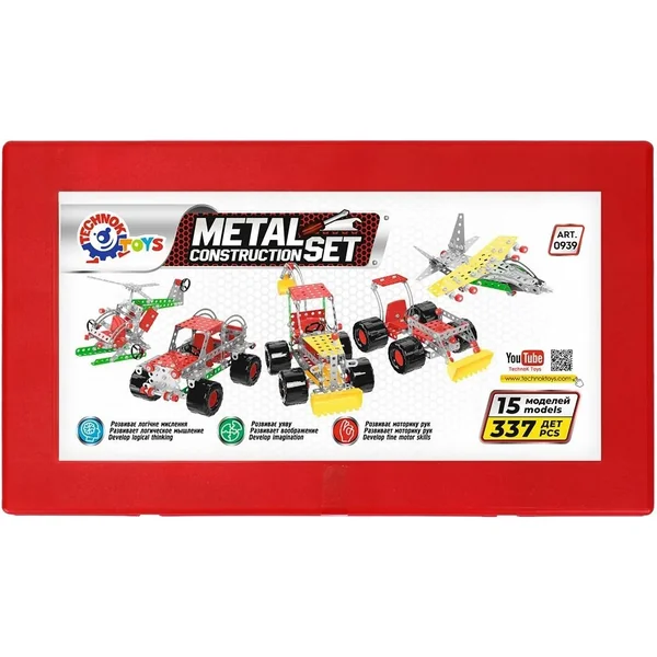 Technok - Zestaw konstrukcyjny metalowy terenówka (647247) - zdjęcie 5