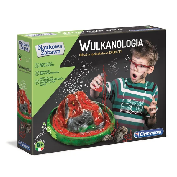Clementoni - Nauka i zabawa Wulkanologia (50327)