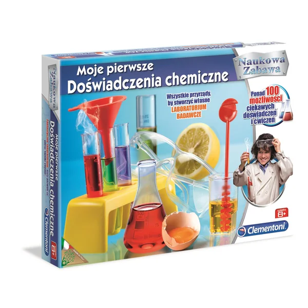 Clementoni - Moje pierwsze doświadczenia chemiczne (60774)