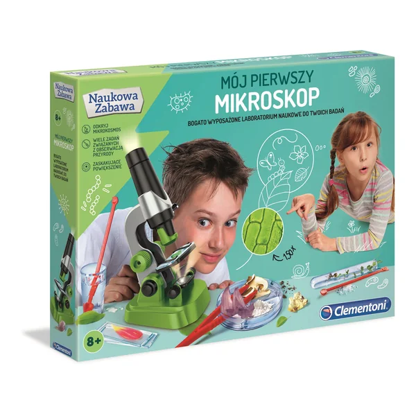 Clementoni - Nauka i zabawa Mój pierwszy mikroskop (50071)
