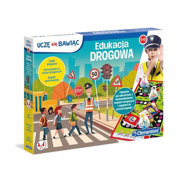 Clementoni - Gra Edukacja drogowa (50024)