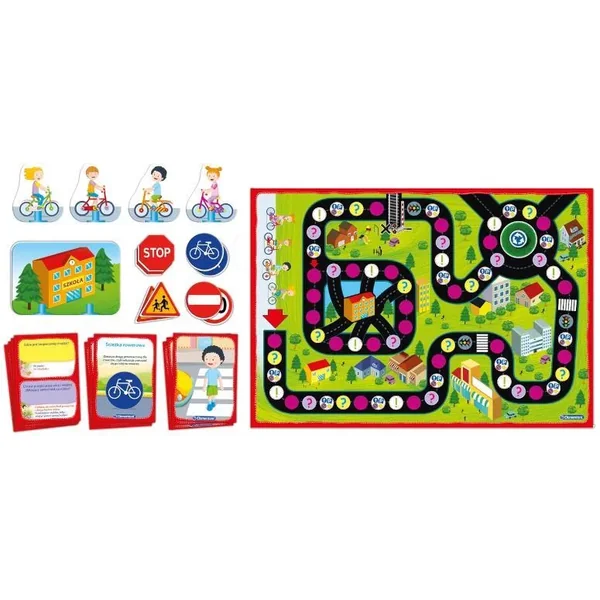 Clementoni - Gra Edukacja drogowa (50024) - zdjęcie 2