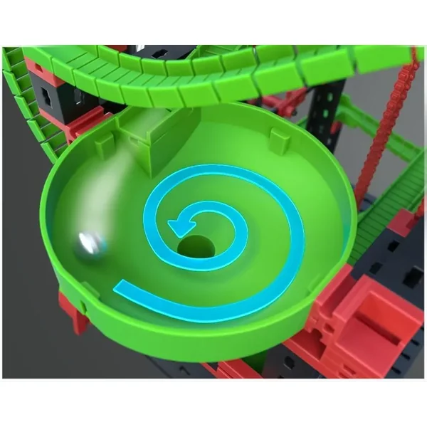 fischertechnik - Zestaw konstrukcyjny Tor kulkowy Dynamic M - zdjęcie 5