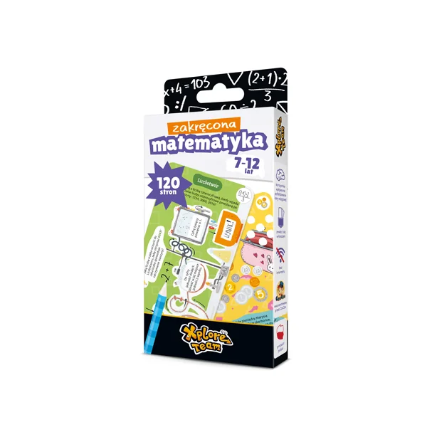 Bright Junior Media - Zakręcona matematyka 7-12 lat (212970)