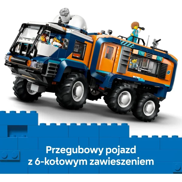 LEGO - Ciężarówka z laboratorium arktycznej odkrywczyni City (60471) - zdjęcie 3