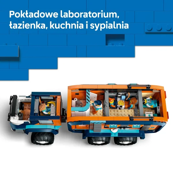 LEGO - Ciężarówka z laboratorium arktycznej odkrywczyni City (60471) - zdjęcie 4