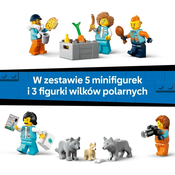 LEGO - Ciężarówka z laboratorium arktycznej odkrywczyni City (60471) - zdjęcie 6