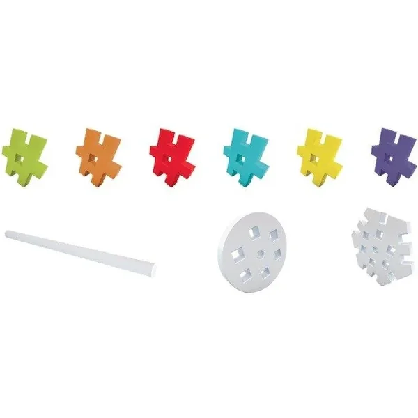 Meli - Klocki Basic Constructor Pink 400szt (50040) - zdjęcie 3