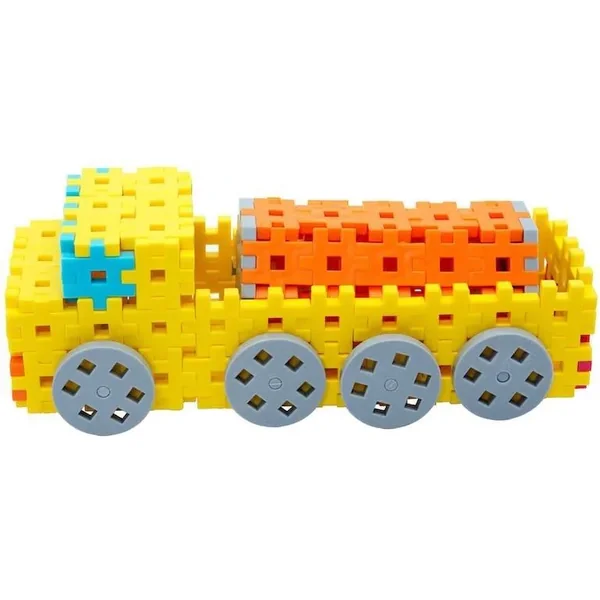 Meli - Klocki Basic Constructor Pink 400szt (50040) - zdjęcie 6