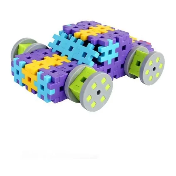 Meli - Klocki Basic Constructor Pink 400szt (50040) - zdjęcie 8