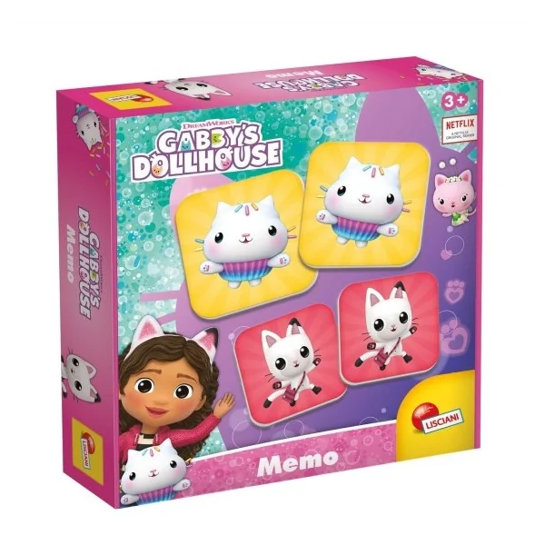 Lisciani - Gra pamięciowa Koci Domek Gabi (610929)