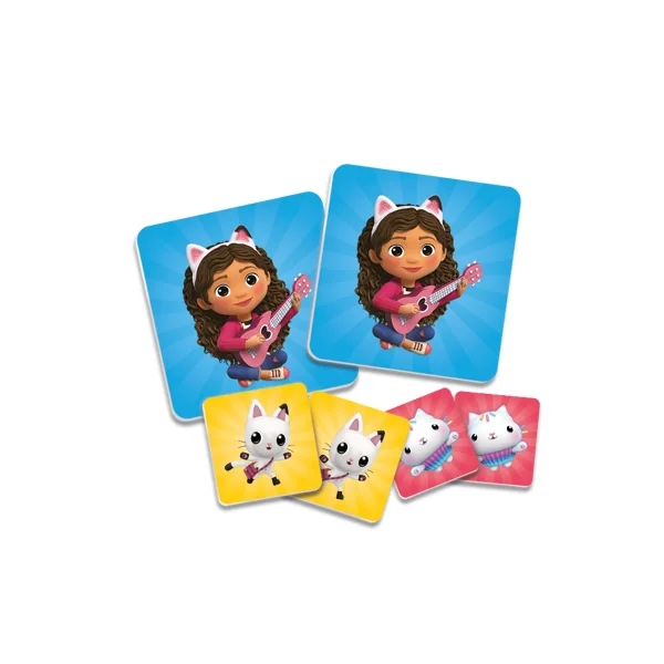 Lisciani - Gra pamięciowa Koci Domek Gabi (610929) - zdjęcie 2