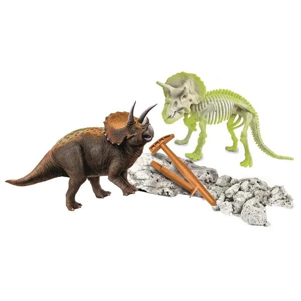 Clementoni - Skamieniałości Szkielet Triceratopsa (50860) - zdjęcie 2