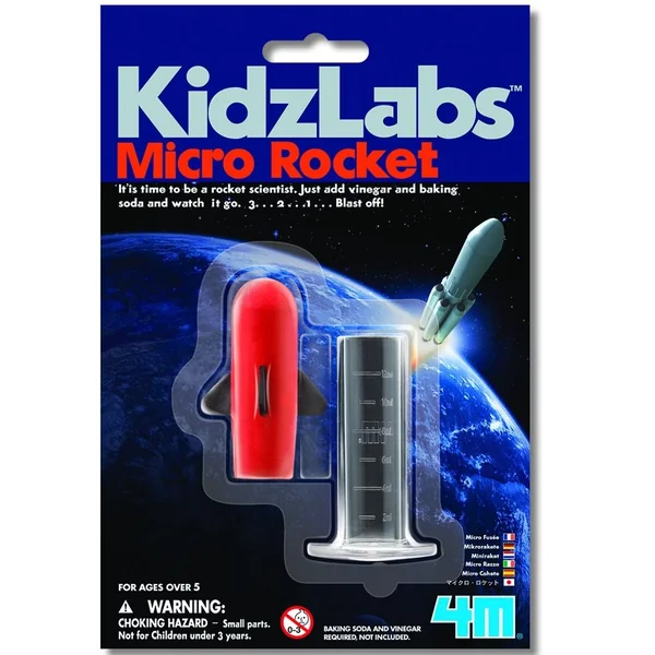 4M - KidzLabs Pocket - Micro Rakieta (121874)