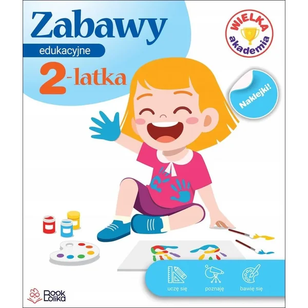 Bookolika - Zabawy edukacyjne 2-latka. Wielka Akademia (532818)
