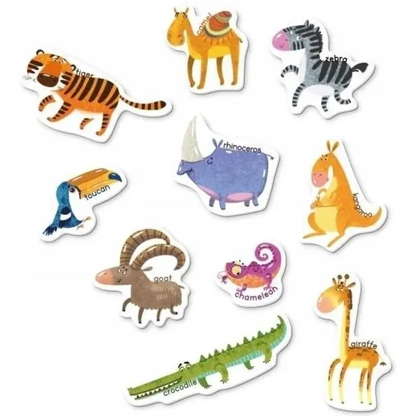 Dodo - Gra magnetyczna Zwierzęta (618801) - zdjęcie 3