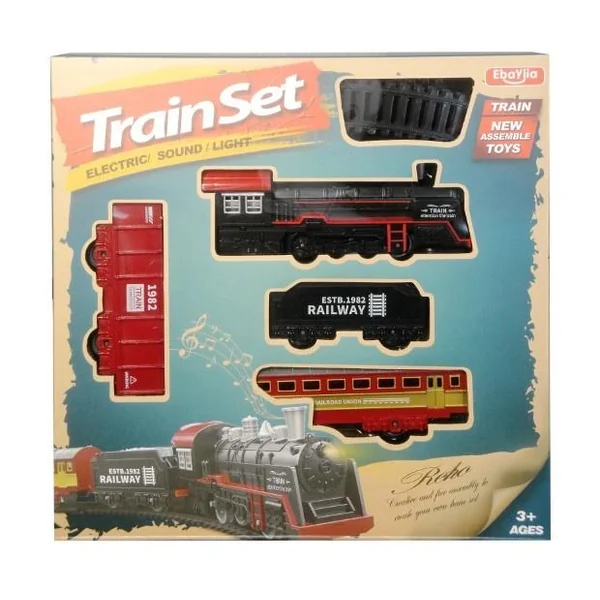 SWEDE - Kolejka retro z dźwiękami i światłem (687359)