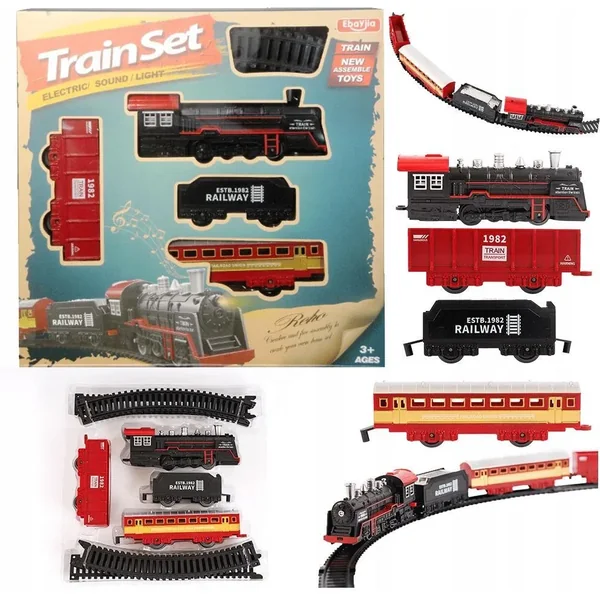 SWEDE - Kolejka retro z dźwiękami i światłem (687359) - zdjęcie 2