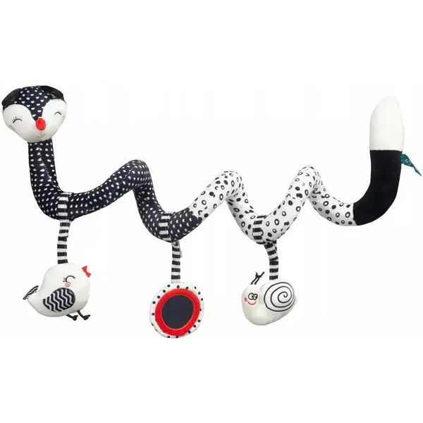 Sensillo - Sprężynka Black&White Lisek (697201) - zdjęcie 2