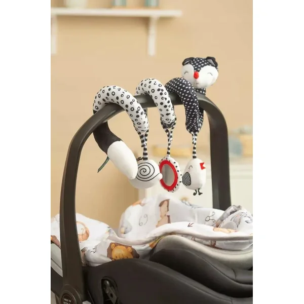 Sensillo - Sprężynka Black&White Lisek (697201) - zdjęcie 3