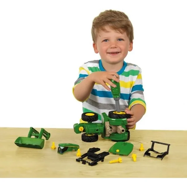 Klein - Traktor John Deere do skręcania (3908) - zdjęcie 4