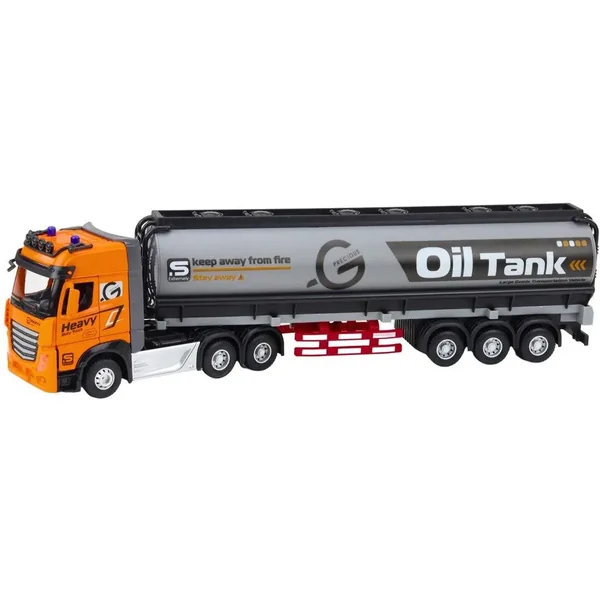 Leantoys - Cysterna RC ze światłem i dźwiękiem 1:24 (707381) - zdjęcie 3