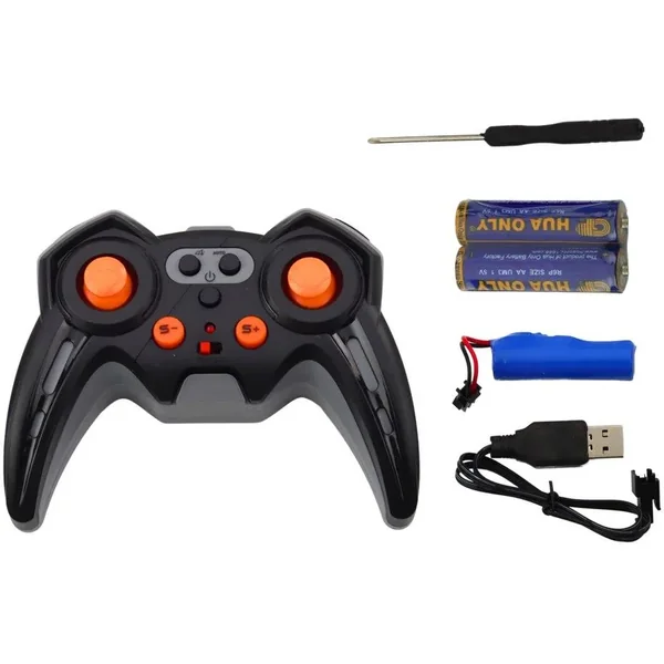 Leantoys - Cysterna RC ze światłem i dźwiękiem 1:24 (707381) - zdjęcie 4