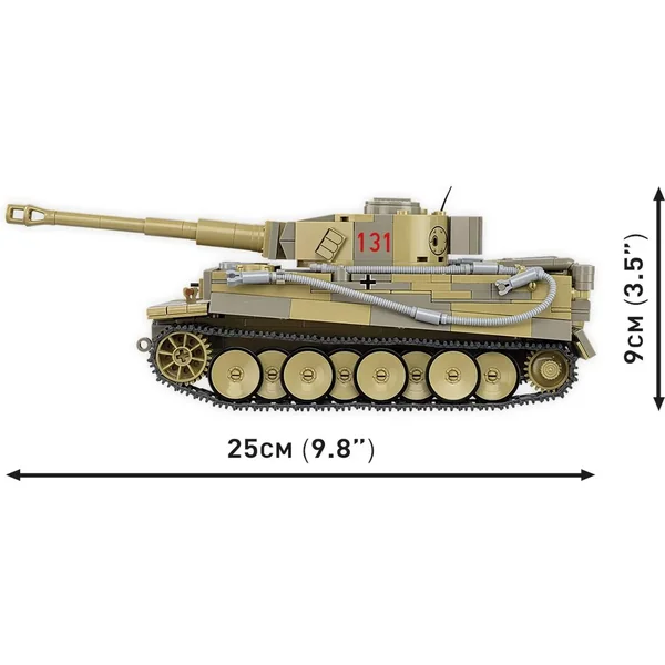 COBI - Klocki Panzer VI Tiger I No 131 (COBI-2734) - zdjęcie 4