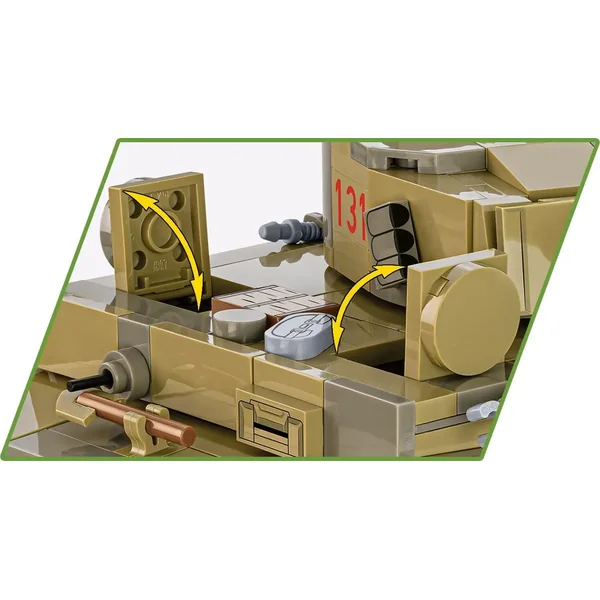 COBI - Klocki Panzer VI Tiger I No 131 (COBI-2734) - zdjęcie 5