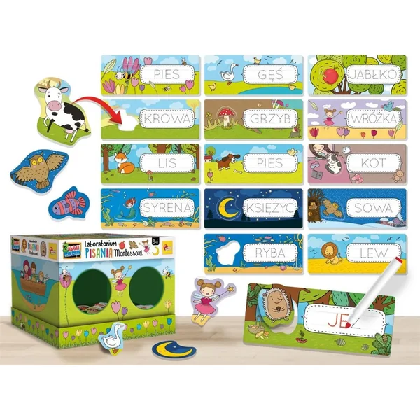 Lisciani - Montessori Laboratorium Pisania (475622) - zdjęcie 2