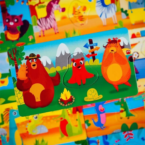 Lisciani - Montessori Świat Zwierząt (475615) - zdjęcie 6