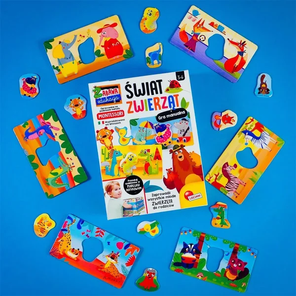 Lisciani - Montessori Świat Zwierząt (475615) - zdjęcie 10