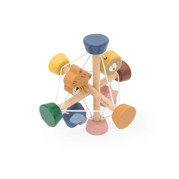 Trixie Baby - Piłka drewniana edukacyjna