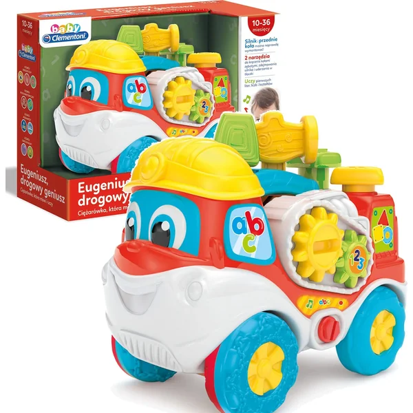 Clementoni - Autko Eugeniusz interaktywny drogowy geniusz (50110) - zdjęcie 2