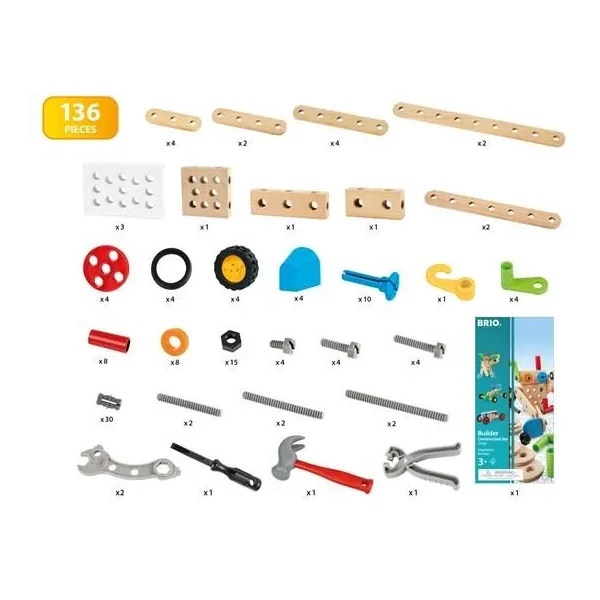 Ravensburger - Zestaw konstrukcyjny budowniczego (529223) - zdjęcie 5