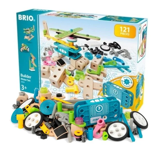 Ravensburger - Brio Zestaw konstruktora silników - zdjęcie 2