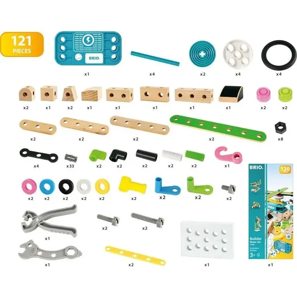 Ravensburger - Brio Zestaw konstruktora silników - zdjęcie 3