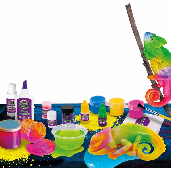 Lisciani - Crazy Science Slime Kameleon (304-PL89246) - zdjęcie 3