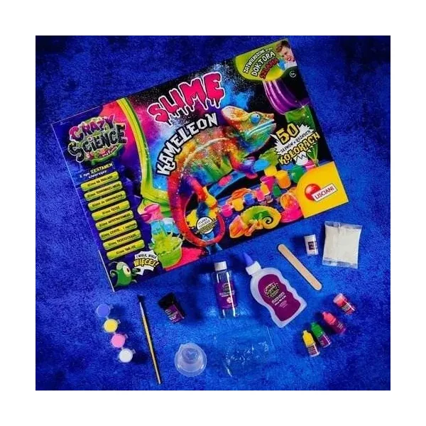 Lisciani - Crazy Science Slime Kameleon (304-PL89246) - zdjęcie 4