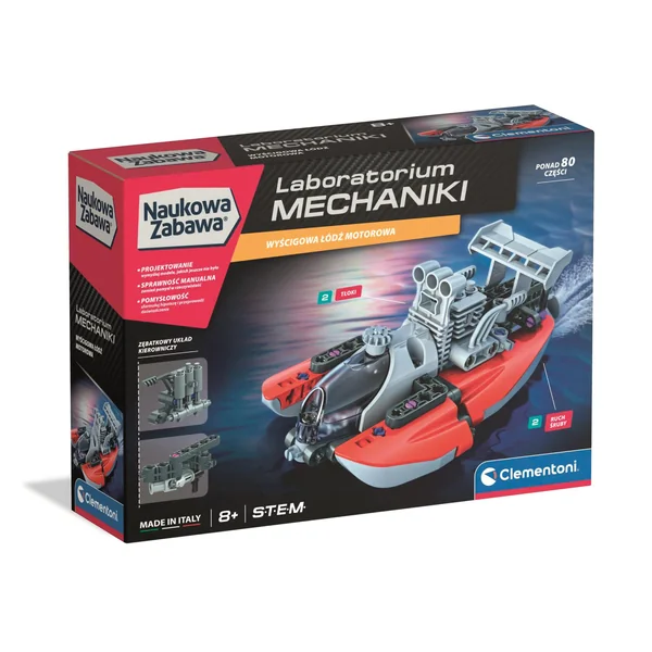 Clementoni - Laboratorium Mechaniki Motorówka (50247)