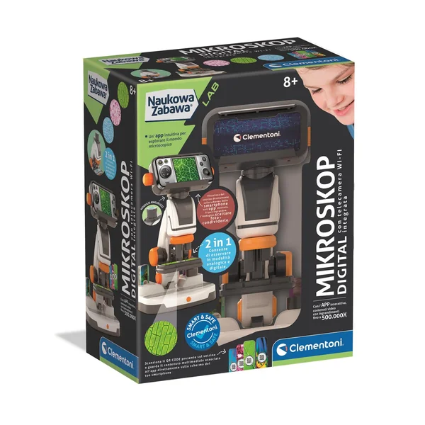 Clementoni - Mikroskop digital (50406)