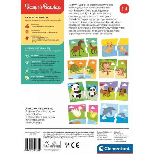 Clementoni - Mamy i dzieci (30796134) - zdjęcie 4